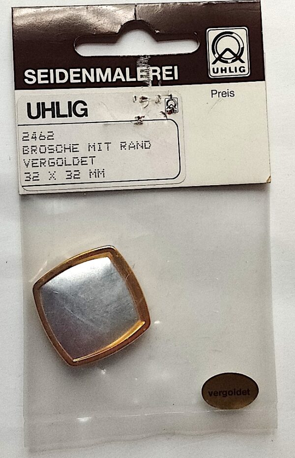 Uhlig Brosche 32x32 mm