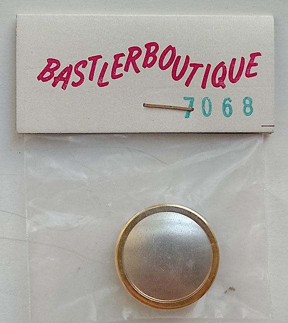 7068 Uhlig Brosche vergoldet 25 mm