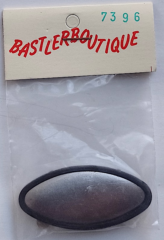 Uhlig Brosche oval graphit 55x25 mm