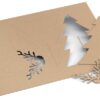 Kartonbausatz Elch, Tannenbaum