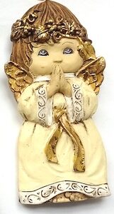 Engel vanille Engel 10 cm vanille Kleid