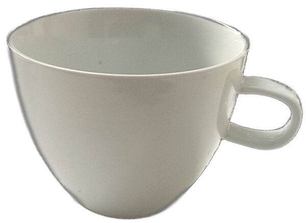 Tasse weiss 11x9 cm