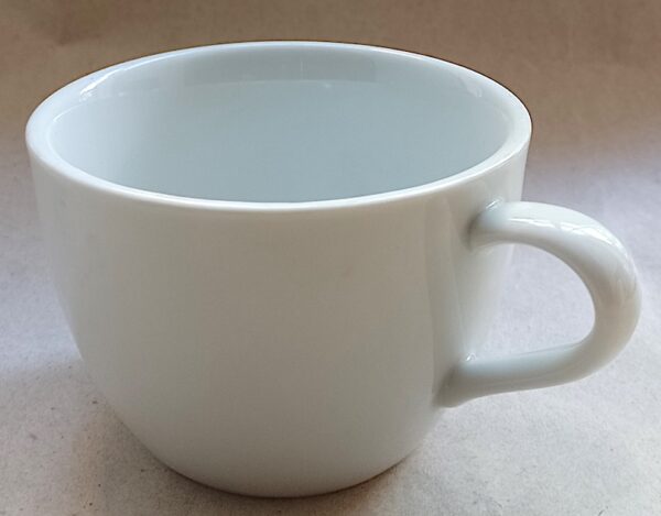 Kaffeetasse weiss 9x7 cm