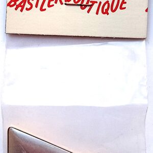 Brosche Ohrhänger Dreieck vergoldet 46x25x50 mm