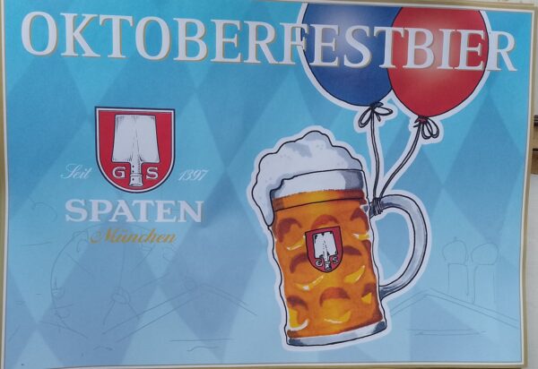 Poster Oktoberfestbier Spaten München