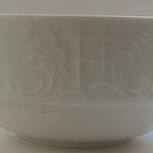 Porzellan Suppenschüssel Menutt weiss 10x5,4 cm