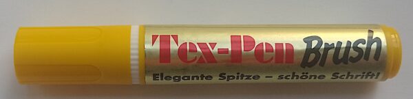 Tex-Pen Stoffmalstift gelb