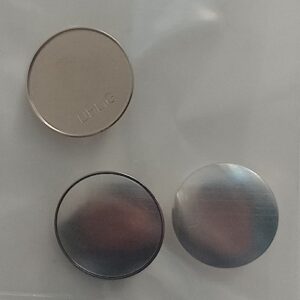 Uhlig Ohrclips rund vernickelt 20 mm