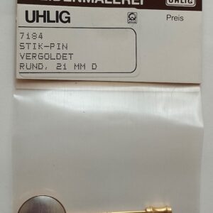 Uhlig Steckpin vergoldet 20x60 mm