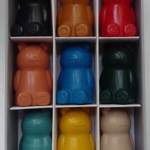 Wachmalkreide-Bär 001 Liewood Wallace Wachsmalstifte Teddybär