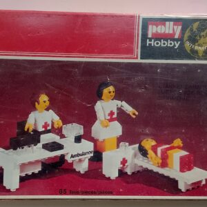 polly Hobby International Steckbausteine Baukasten 405 Ambulanz 85 Teile